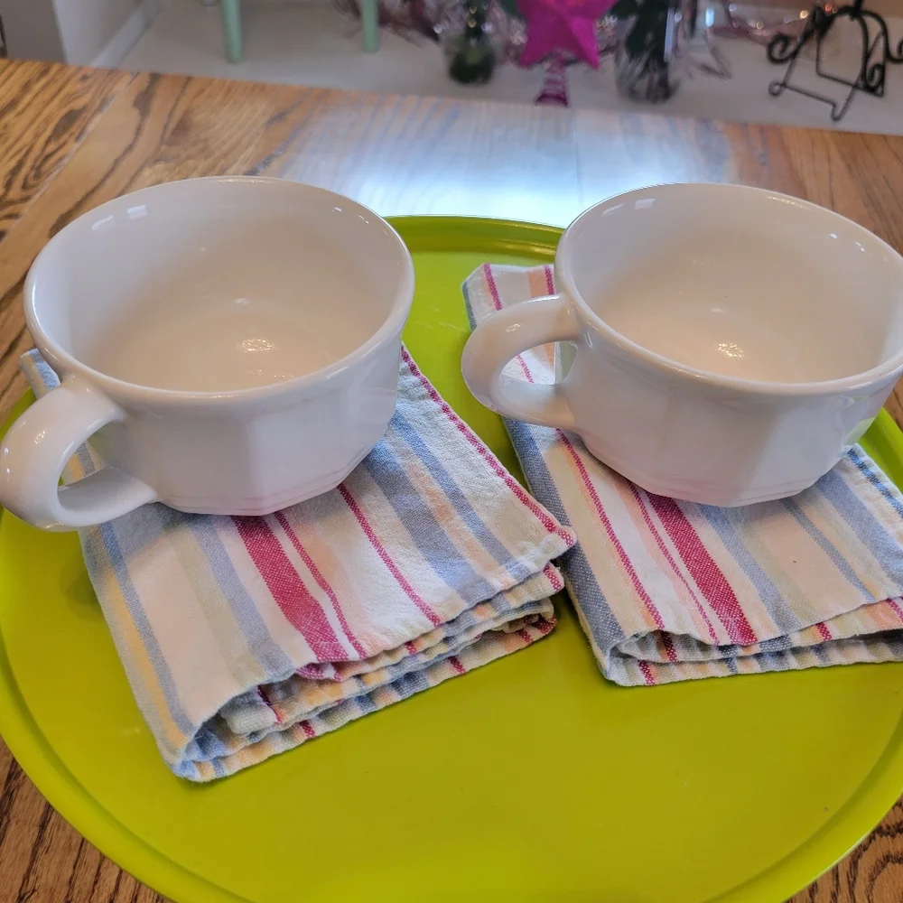 Pfaltzgraff Heritage Coffee Tea Mugs Cups (2) ~ GUC ~ Cottage ~ FINAL PRICE!